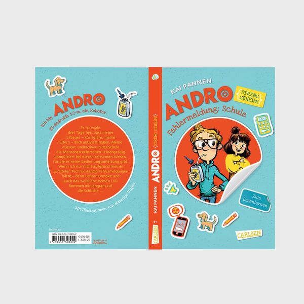 Produktbild: Andro, streng geheim! &ndash; Fehlermeldung: Schule