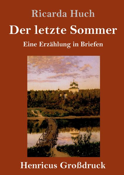 Produktbild: Der letzte Sommer (Gro&szlig;druck)