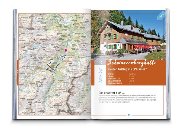 Produktbild: KOMPASS Endlich H&uuml;ttenzeit, Bayerische Alpen