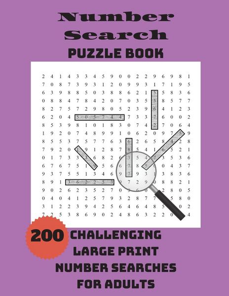 Produktbild: Number Search Puzzle Book