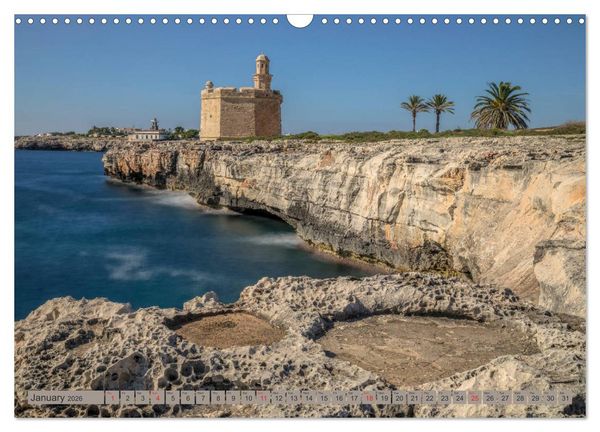 Produktbild: Menorca Untouched paradise in the Mediterranean Sea (Wall Calendar 2026 DIN A3 landscape), CALVENDO 12 Month Wall Calendar