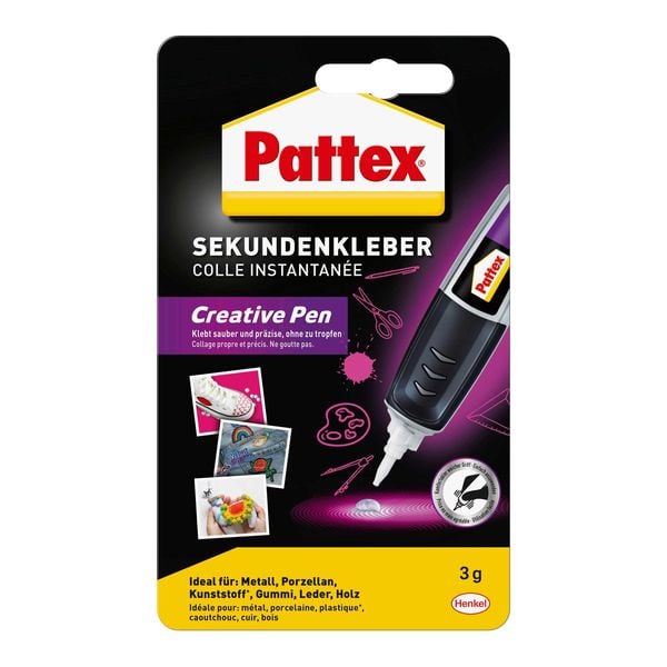 Pattex Kleben Pattex Sekundenkleber Perfect Pen, 3 g