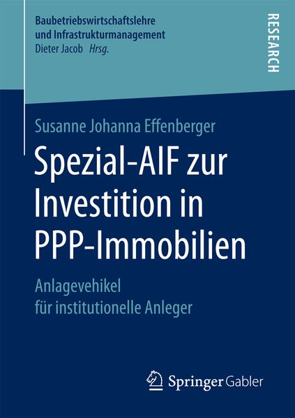 Produktbild: Spezial-AIF zur Investition in PPP-Immobilien