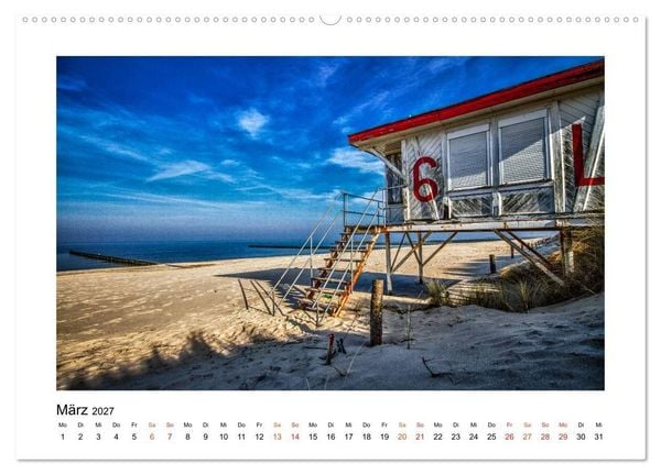 Produktbild: Bezauberndes Usedom (hochwertiger Premium Wandkalender 2027 DIN A2 quer), Kunstdruck in Hochglanz