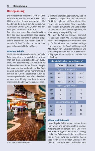 TRESCHER Reiseführer Kreuzfahrten Dubai und die Emirate