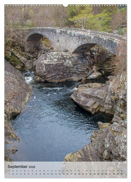 Produktbild: Schottland -Schottische Highlands (hochwertiger Premium Wandkalender 2026 DIN A2 hoch), Kunstdruck in Hochglanz