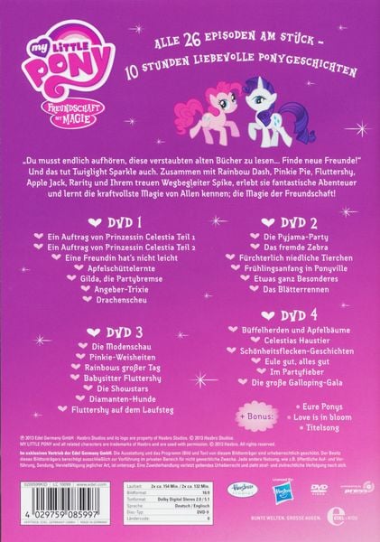 Produktbild: My Little Pony - Galopping Gala - Die komplette 1. Staffel zur TV-Serie [4 DVDs]