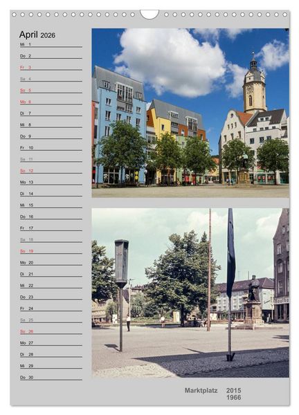 Produktbild: Jena im Wandel (Wandkalender 2026 DIN A3 hoch), CALVENDO Monatskalender