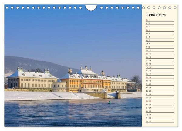 Produktbild: Dresden - Wundersch&ouml;nes Elbflorenz (Wandkalender 2026 DIN A4 quer), CALVENDO Monatskalender