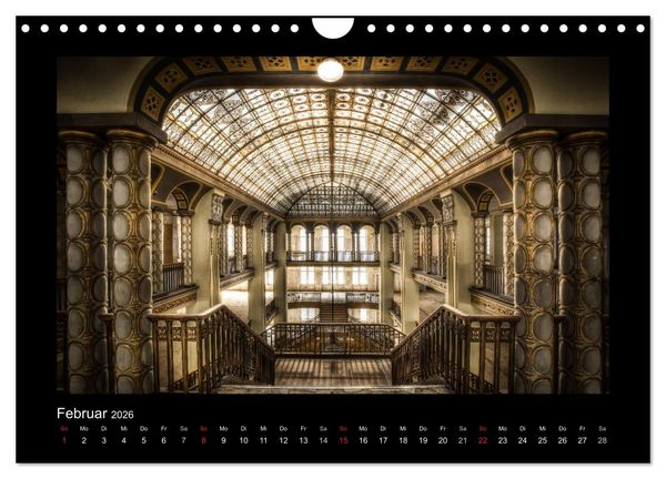 Produktbild: Lost Places - verlassene Orte vergangener Glanz (Wandkalender 2026 DIN A4 quer), CALVENDO Monatskalender