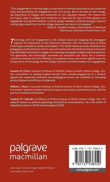 Produktbild: Technology and Civic Engagement in the College Classroom