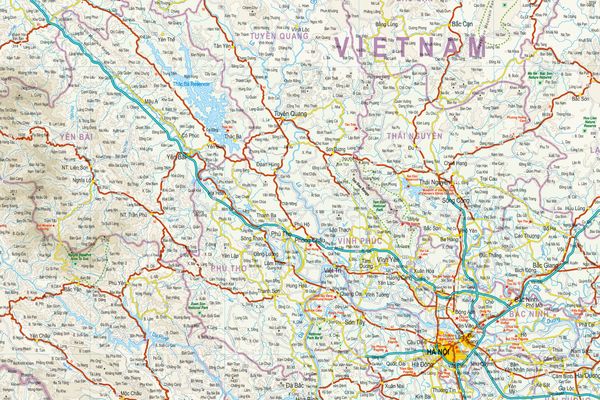 Produktbild: Reise Know-How Landkarte Vietnam Nord (1:600.000)