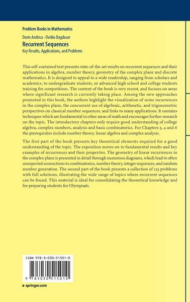Produktbild: Recurrent Sequences