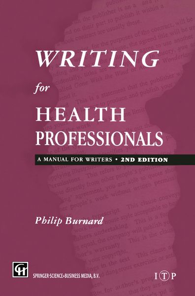 Produktbild: Writing for Health Professionals