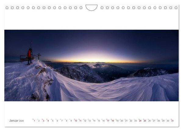 Produktbild: BergBlicke! (Wandkalender 2026 DIN A4 quer), CALVENDO Monatskalender