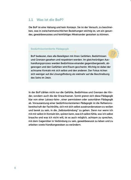 Produktbild: Bed&uuml;rfnisorientierte P&auml;dagogik (BoP) verstehen, einordnen, anwenden