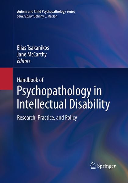 Produktbild: Handbook of Psychopathology in Intellectual Disability