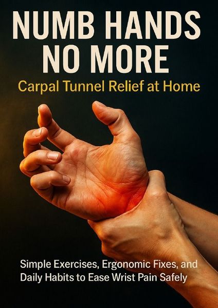 Produktbild: Numb Hands No More: Carpal Tunnel Relief at Home