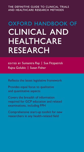 Produktbild: Oxford Handbook of Clinical and Healthcare Research