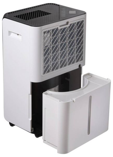 Produktbild: Sygonix Luftentfeuchter 104m&sup3; 330W 20 l/Tag Wei&szlig;