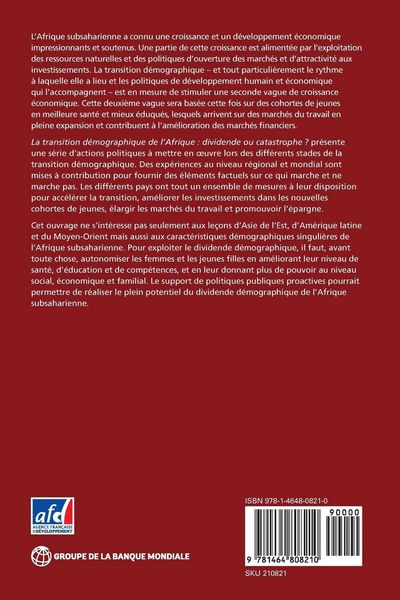 Produktbild: La Transition Demographique de L'Afrique