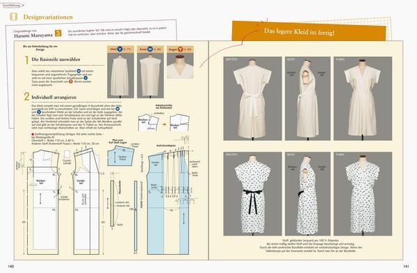 Produktbild: Kleid-Grundschnittvariationen