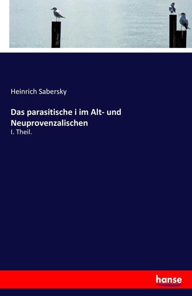 Produktbild: Das parasitische i im Alt- und Neuprovenzalischen