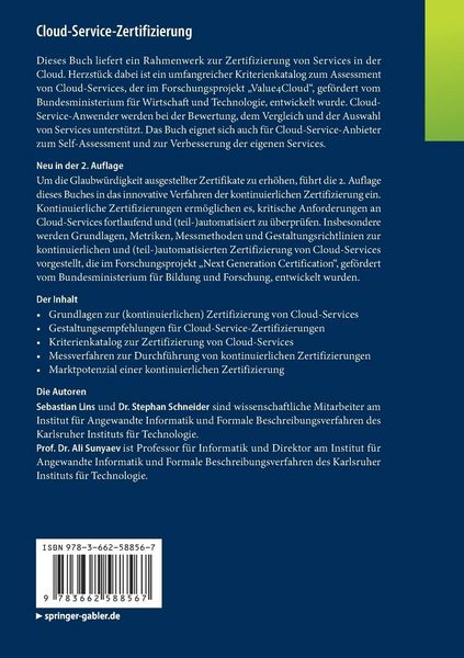Produktbild: Cloud-Service-Zertifizierung