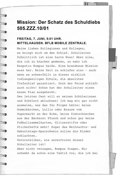 Produktbild: Die unlangweiligste Schule der Welt 10: Der Schatz des Schuldiebs