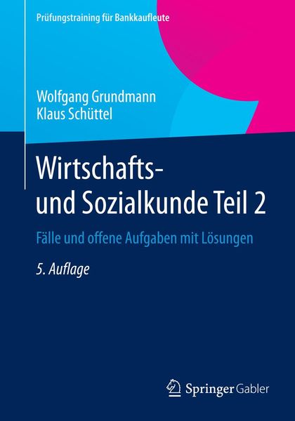 Produktbild: Wirtschafts- und Sozialkunde Teil 2