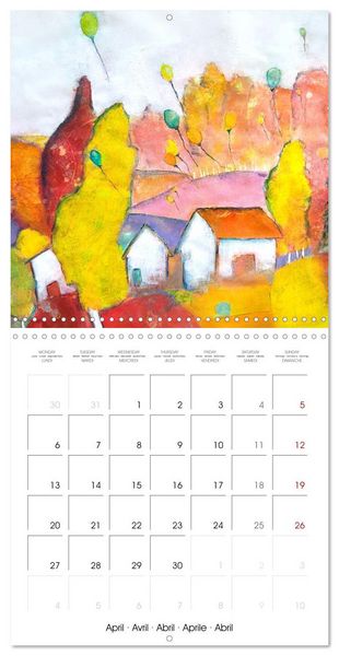 Produktbild: Autumn paintings (Wall Calendar 2026 12 &times; 12 Inch) CALVENDO 12 Month Wall Calendar