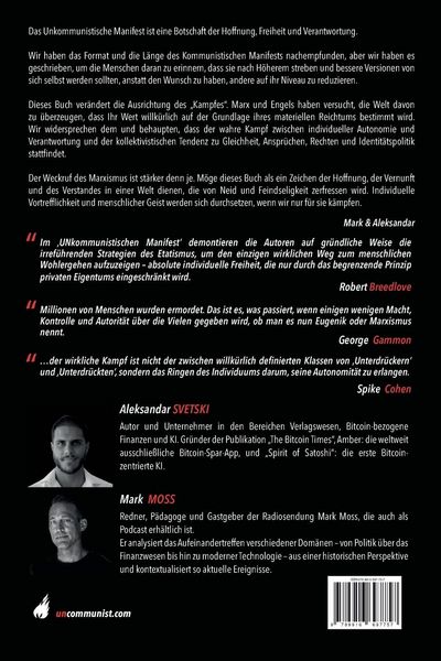 Produktbild: Das UNkommunistische Manifest