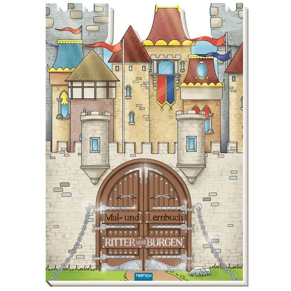 Mal- und Lernbuch Ritter und Burgen