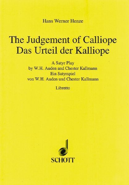 Produktbild: Das Urteil der Kalliope