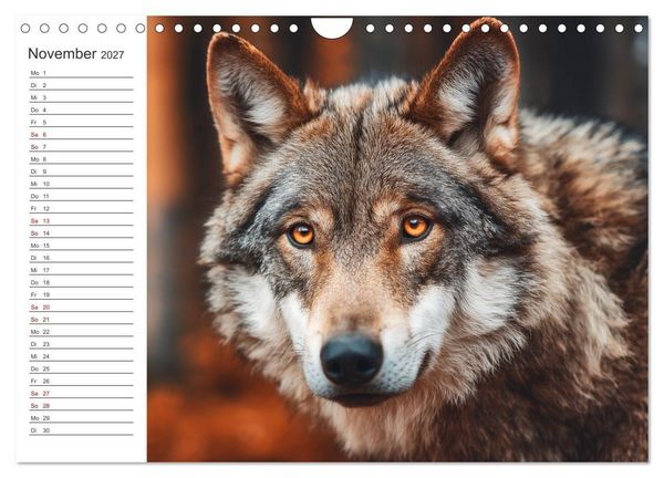 Produktbild: Die Seele der Wildnis (Wandkalender 2027 DIN A4 quer), CALVENDO Monatskalender
