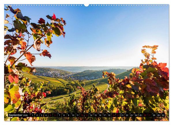 Produktbild: Ein Jahr STUTTGART (hochwertiger Premium Wandkalender 2026 DIN A2 quer), Kunstdruck in Hochglanz