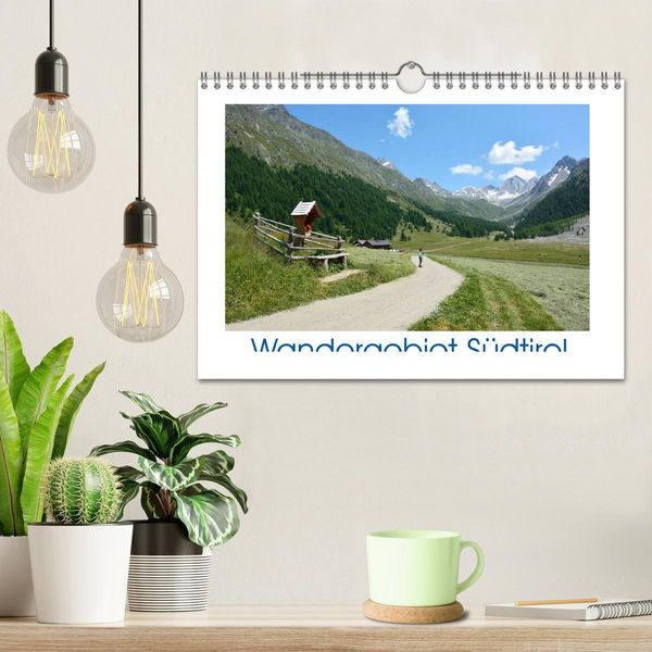 Produktbild: Wandergebiet S&uuml;dtirol (Wandkalender 2026 DIN A4 quer), CALVENDO Monatskalender