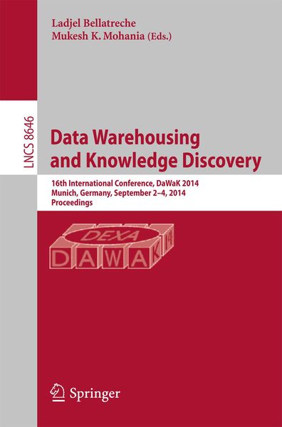 Produktbild: Data Warehousing and Knowledge Discovery
