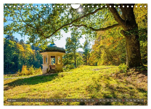 Produktbild: Kulturlandschaft Rheingau (Wandkalender 2026 DIN A4 quer), CALVENDO Monatskalender