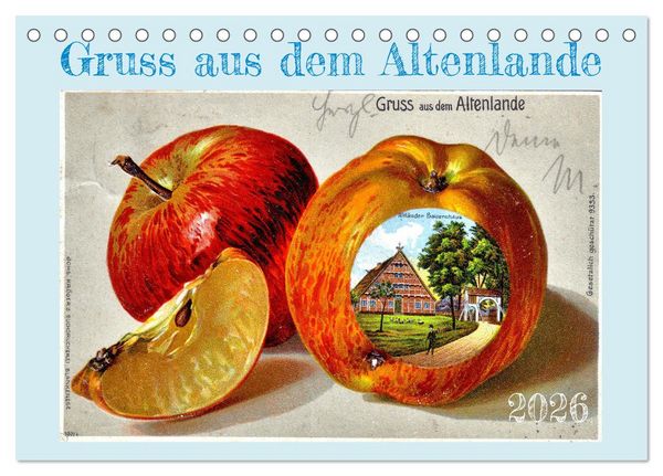 Produktbild: Gruss aus dem Altenlande (Tischkalender 2026 DIN A5 quer), CALVENDO Monatskalender