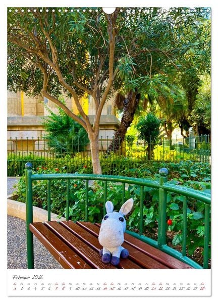 Produktbild: Schorschi auf Reisen ein kleiner Esel unterwegs auf der Insel Malta (Wandkalender 2026 DIN A3 hoch), CALVENDO Monatskalender