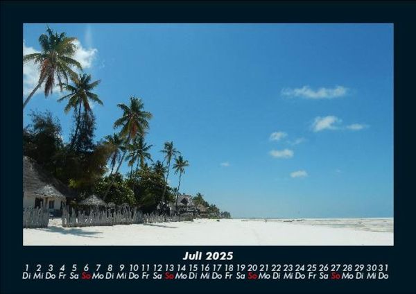 Produktbild: Palmentraum 2025 Fotokalender DIN A5