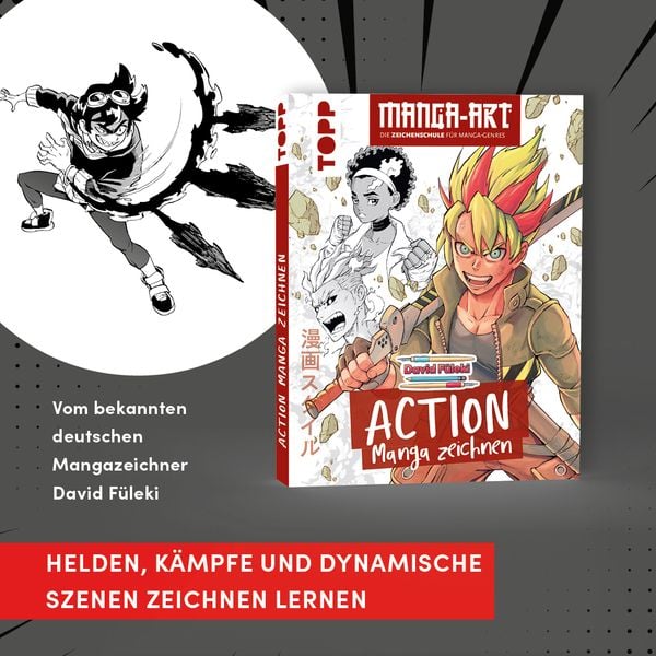 Produktbild: Action Manga zeichnen