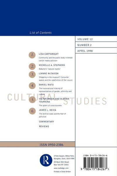 Produktbild: Cultural Studies