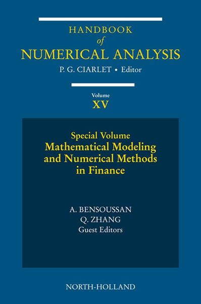 Produktbild: Mathematical Modelling and Numerical Methods in Finance