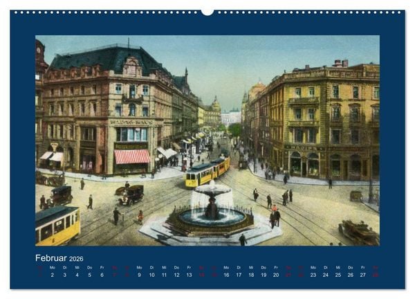 Produktbild: Historisches Frankfurt am Main von 1888 bis 1918 (Wandkalender 2026 DIN A2 quer), CALVENDO Monatskalender