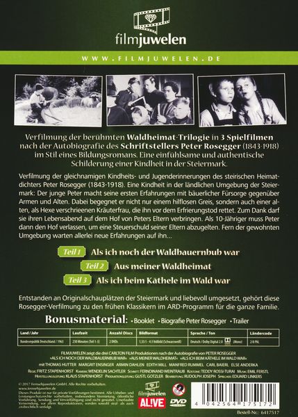 Produktbild: Waldheimat Trilogie [2 DVDs]