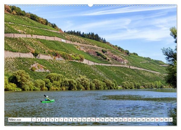 Produktbild: Romantisches Moselland (hochwertiger Premium Wandkalender 2026 DIN A2 quer), Kunstdruck in Hochglanz