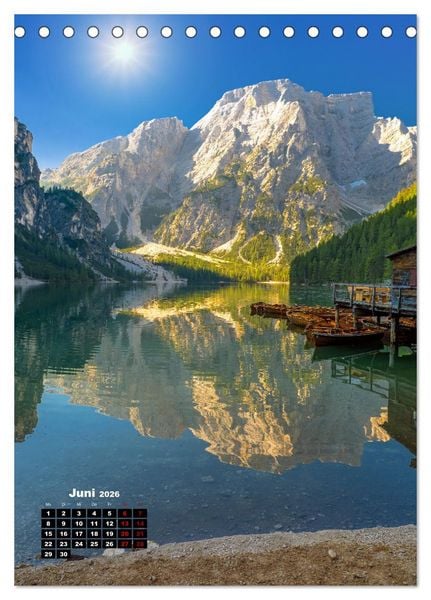 Produktbild: S&uuml;dtirol, das Wanderparadies (Tischkalender 2026 DIN A5 hoch), CALVENDO Monatskalender