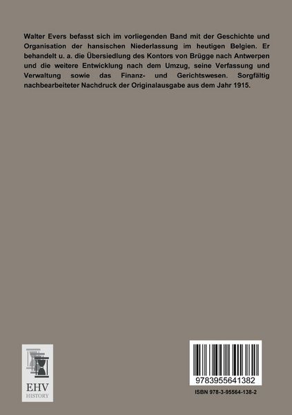 Produktbild: Das hansische Kontor in Antwerpen
